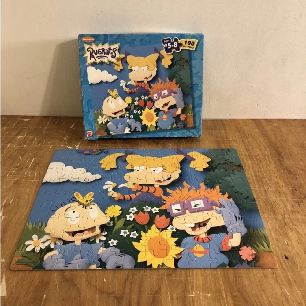 2000 Rugrats 100 Piece Fully Interlocking Puzzle #42563